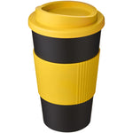Branded Americano® 350 ml insulated tumbler with grip