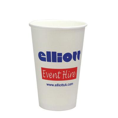 16oz Single Walled Simplicity Paper Cup