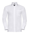 Russell Collection Long Sleeve Easy Care Cotton Poplin Shirt