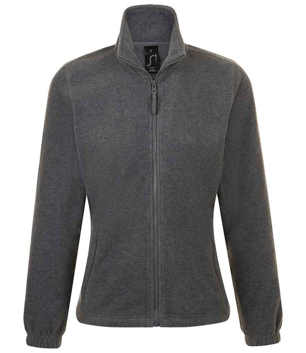 SOL'S Ladies North Fleece Jacket Grey Marl