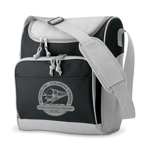 Cooler bag with front pocket