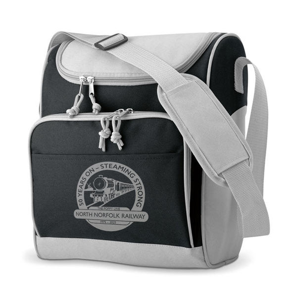 Cooler bag with front pocket