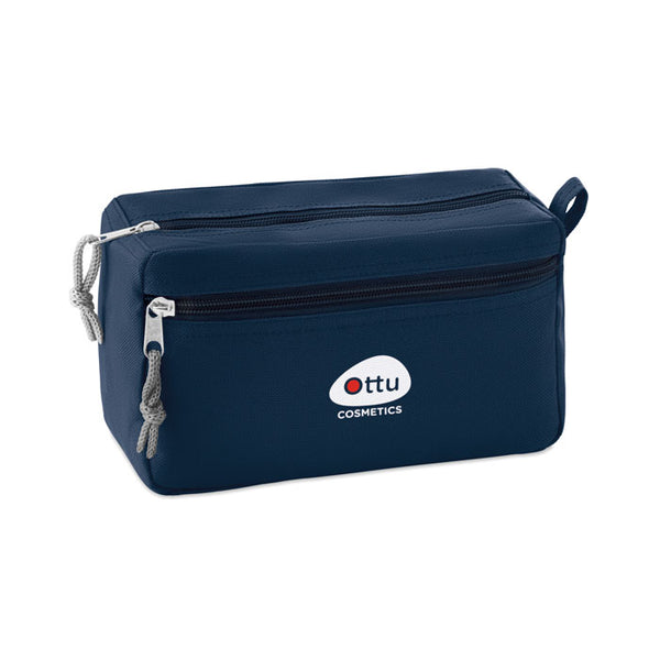 Branded PVC free cosmetic bag