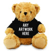 Branded Black Hoodie Bear