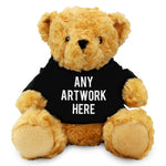 Branded Black Hoodie Bear