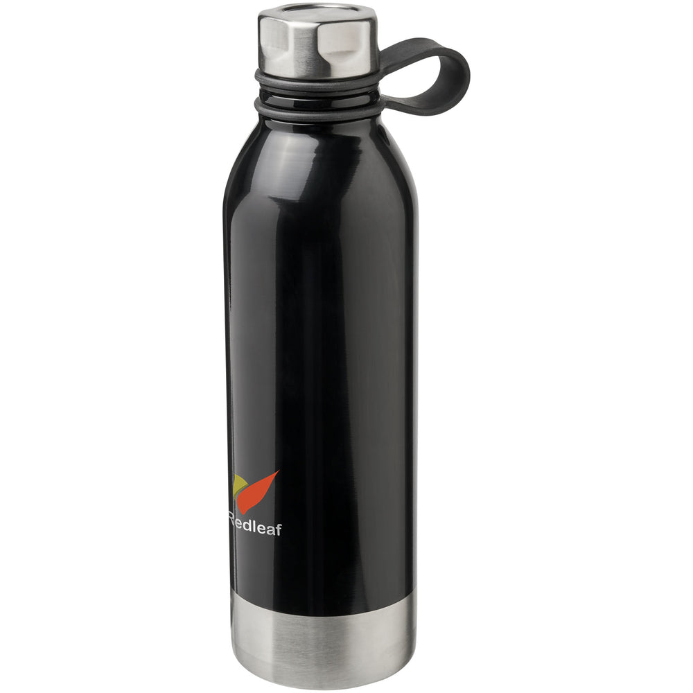 Branded Perth 740 ml stainless steel sport bottle