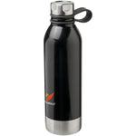 Branded Perth 740 ml stainless steel sport bottle