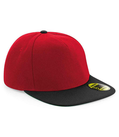 Branded Beechfield Original Flat Peak Snapback Cap