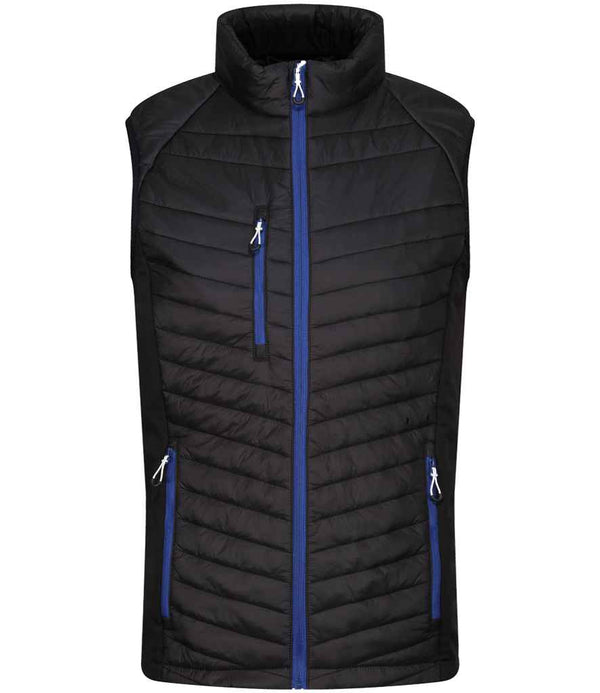 Regatta Navigate Hybrid Bodywarmer Black/New Royal Blue