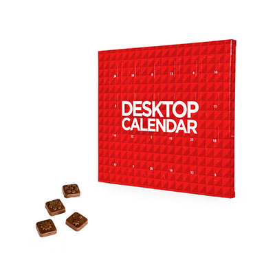 Milk Chocolate Desktop Calendar - 2 Sides