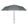 21 inch RPET foldable umbrella Grey