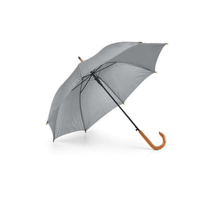 PATTI. 190T polyester umbrella with automatic opening Grey