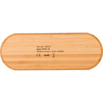 Branded Bushelton Bamboo wireless charger