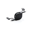 Branded RCS standard recycled plastic and TPE 6-in-1 cable