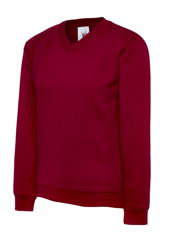 Branded Childrens Classic V-Neck Sweatshirt