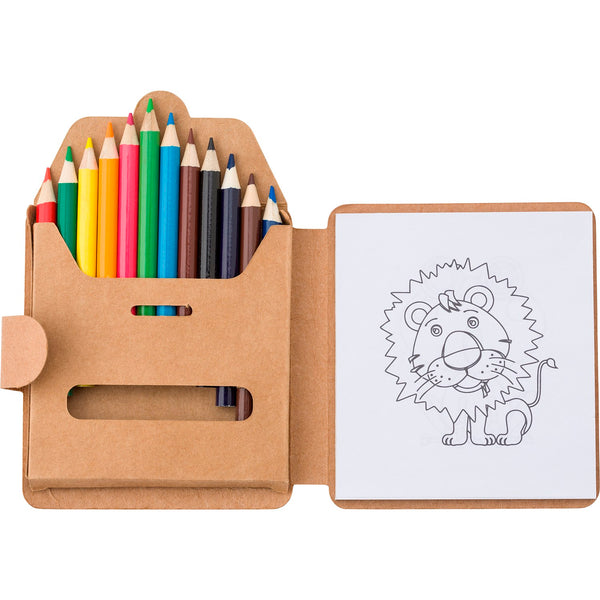 Glenister Cardboard colouring set
