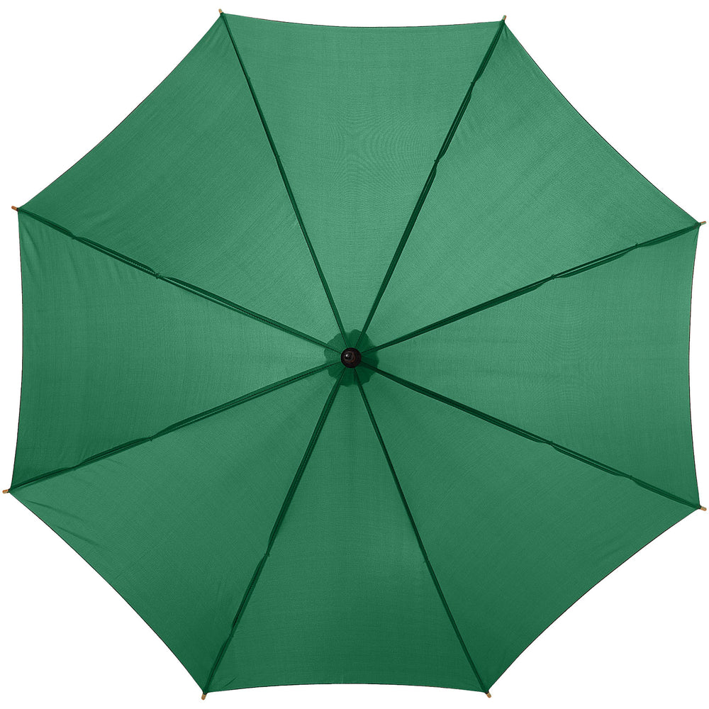 Branded Kyle 23" auto open umbrella wooden shaft and handle