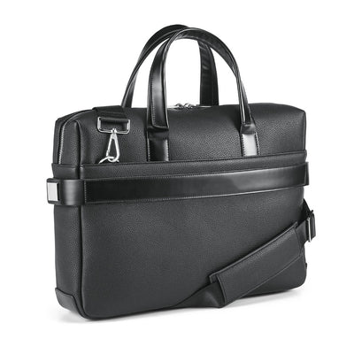 EMPIRE SUITCASE II. 15'6" Executive laptop briefcase in poly leather