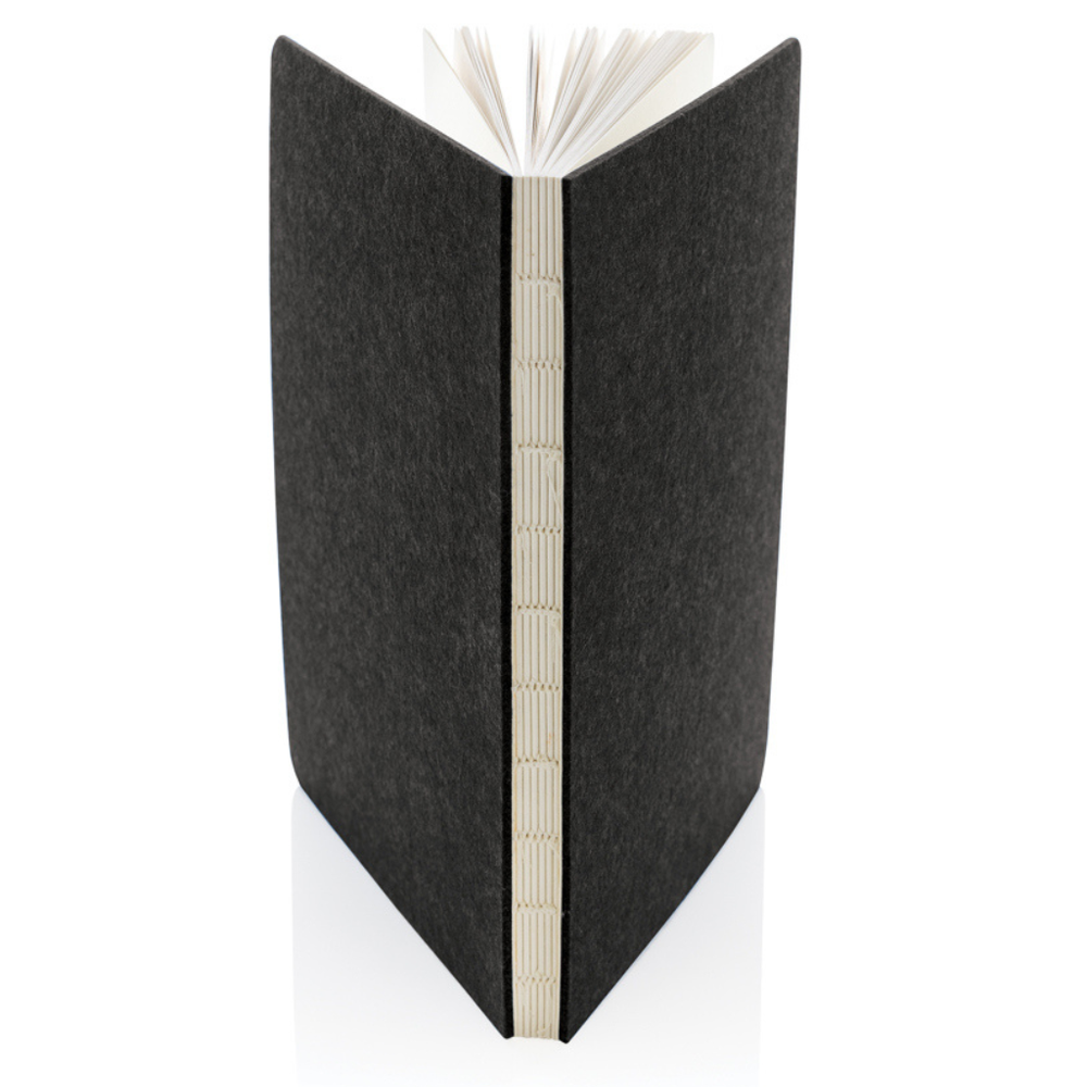 Phrase GRS certified recycled felt A5 notebook
