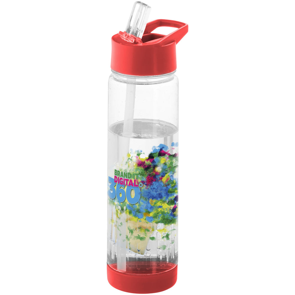 Branded Tutti-frutti 740 ml Tritan™ infuser sport bottle