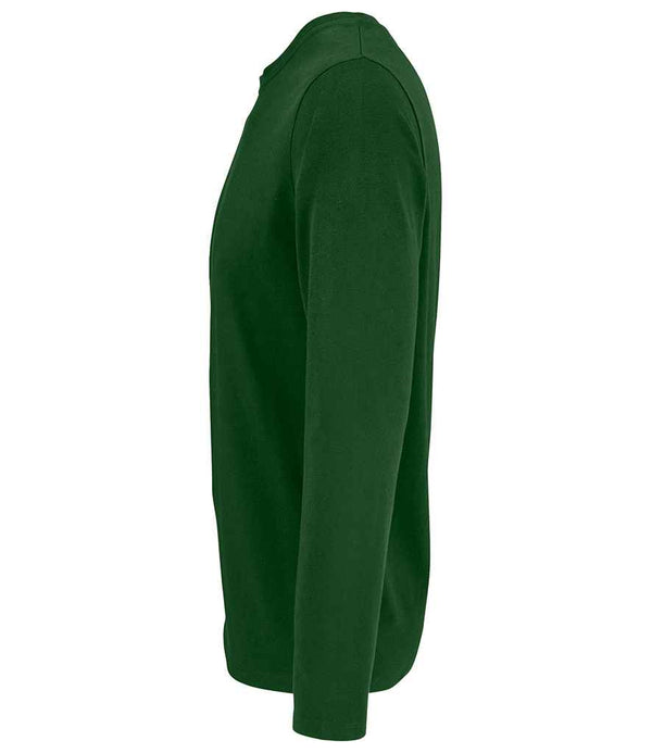 SOL'S Imperial Long Sleeve T-Shirt Bottle Green