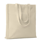 140gr/m² cotton shopping bag with Gusset