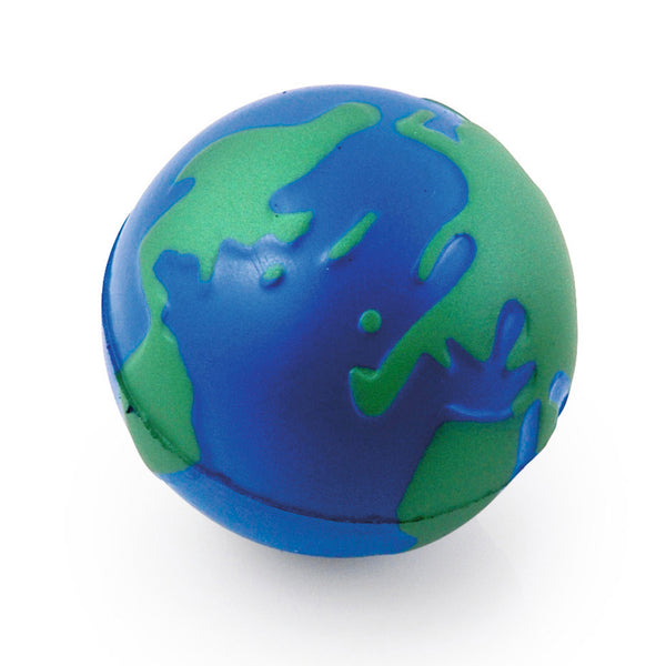Branded Globe Shape Stress Ball