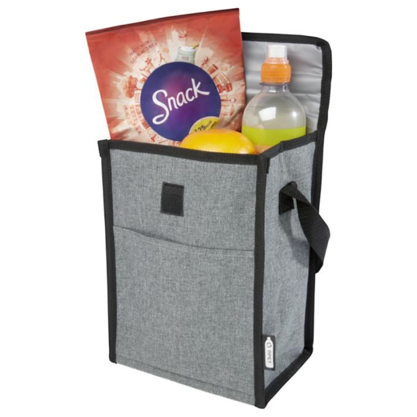 Branded Reclaim 4-can GRS RPET cooler bag 5L