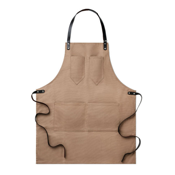 Branded Apron in leather