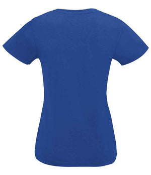 SOL'S Ladies Imperial V Neck T-Shirt Royal Blue