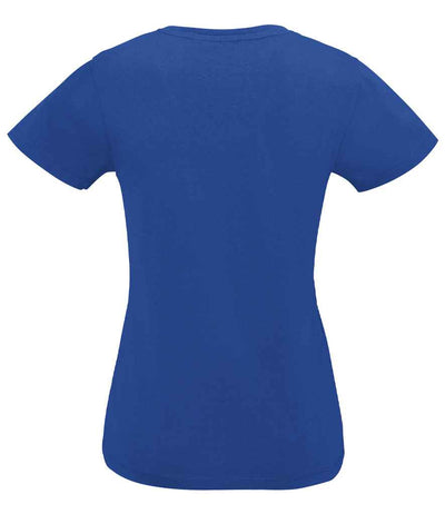 SOL'S Ladies Imperial V Neck T-Shirt Royal Blue