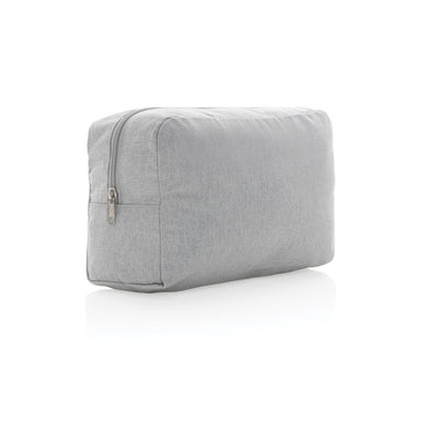 Branded Impact Aware™ 285 gsm rcanvas toiletry bag undyed