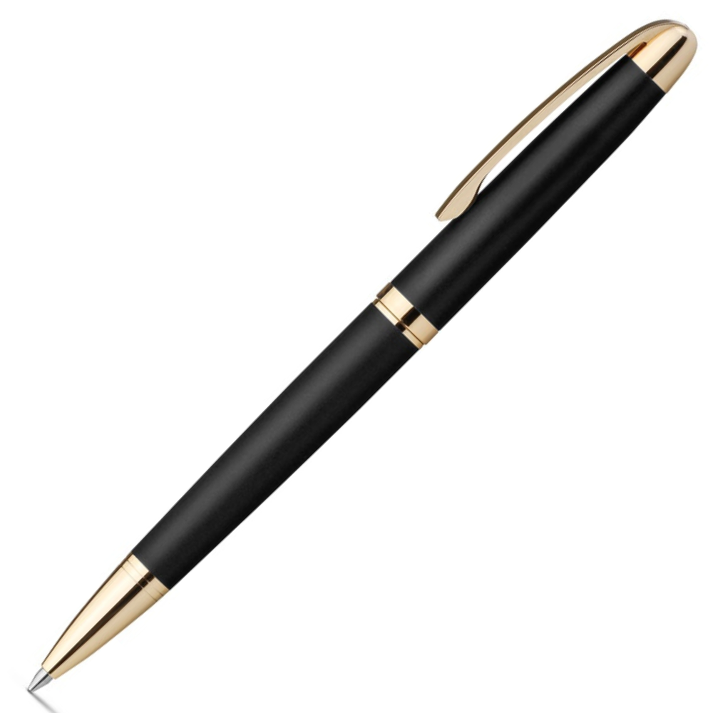 Ezekiel Twist Action Metal Ballpen Black