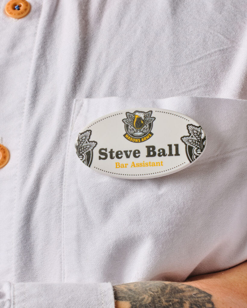 Essential Name Badge - Oval - Combo Clip