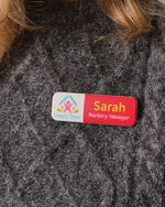 Essential Name Badge - Slim Rectangle - Magnet