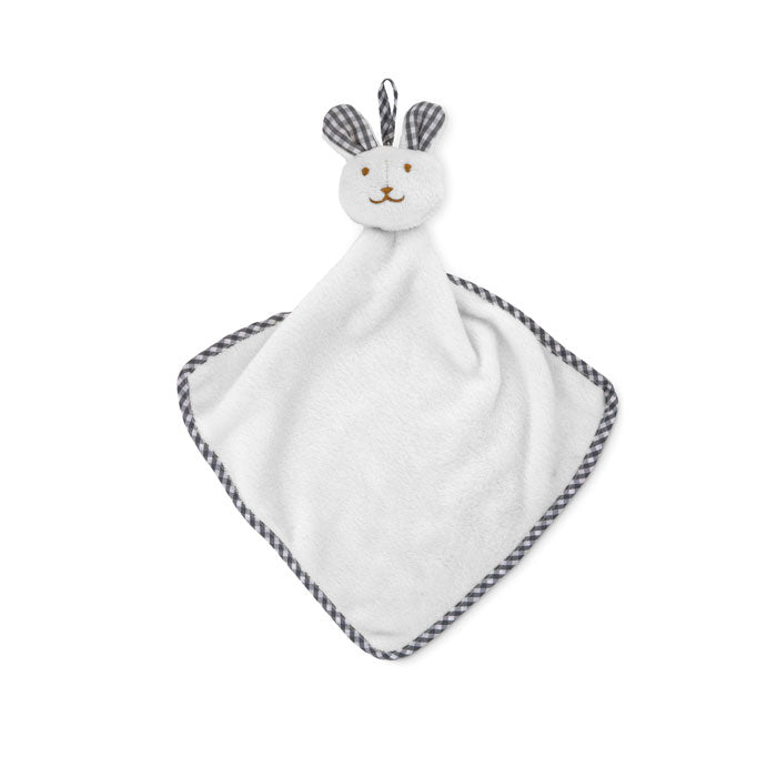 Branded Plush rabbit design baby towel