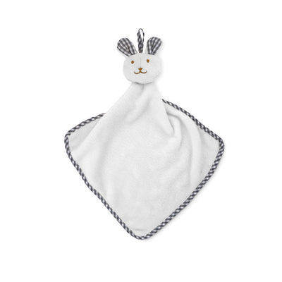 Branded Plush rabbit design baby towel