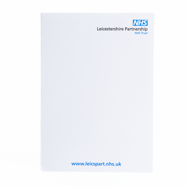 A5 Printed Notepads | Promotional Logo Notepads Tear Away Pads A5 Size