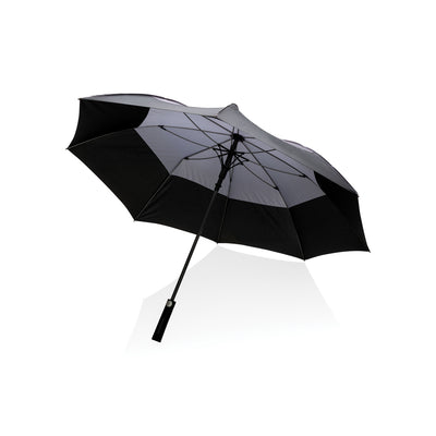 Branded 27" Impact AWARE™ RPET 190T auto open stormproof umbrella