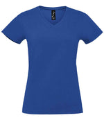 SOL'S Ladies Imperial V Neck T-Shirt Royal Blue
