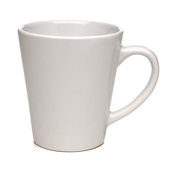 LATTE 11oz Ceramic Mug White