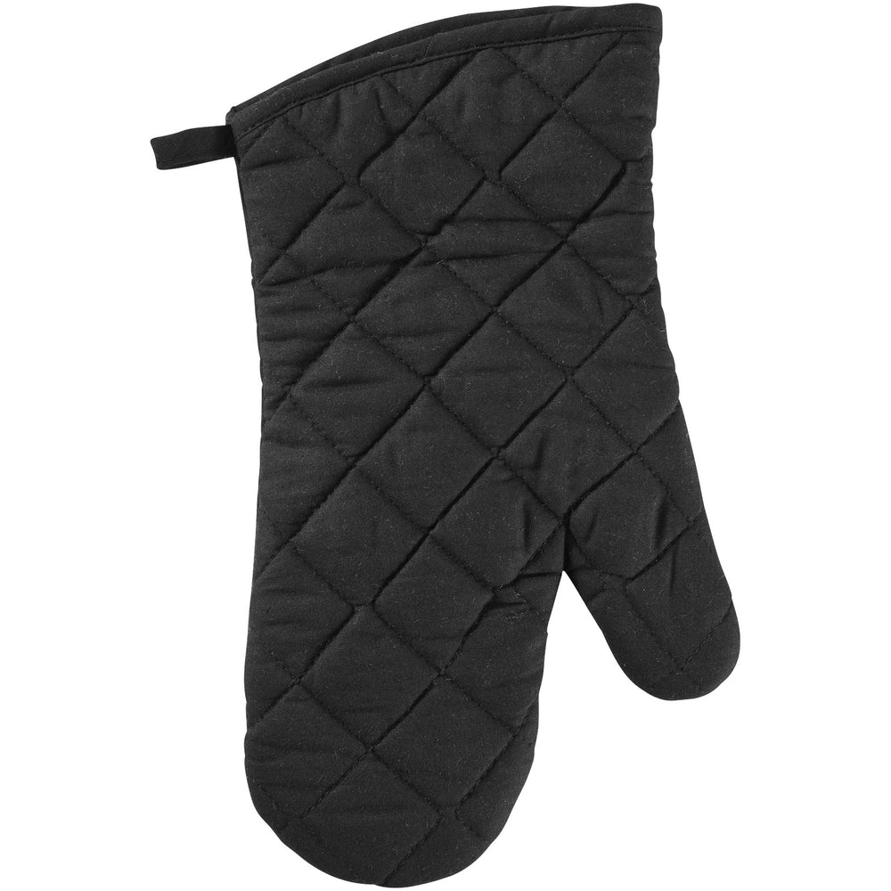 Branded Maya oven gloves with silicone grip