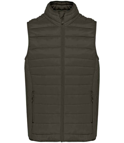 Kariban Lightweight Padded Bodywarmer Dark Khaki