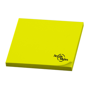 75x75mm Sticky Note Neon Yellow