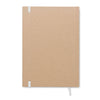 A5 recycled page notebook with Recycled Cover