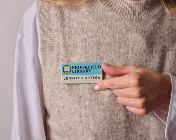 Essential Name Badge - Rectangle - Magnet