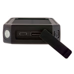 Branded RCS recycled plastic Solar powerbank with 10W Wireless