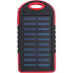 The Arin - Rubberized solar power bank (4000 mAh)