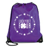 Pegasus Plus Drawstring Bags Purple