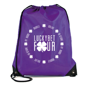 Pegasus Plus Drawstring Bags Purple